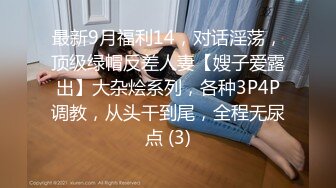 最新9月福利14，对话淫荡，顶级绿帽反差人妻【嫂子爱露出】大杂烩系列，各种3P4P调教，从头干到尾，全程无尿点 (3)