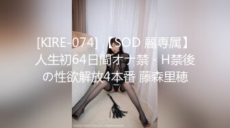 [KIRE-074] 【SOD 麗専属】人生初64日間オナ禁・H禁後の性欲解放4本番 藤森里穂