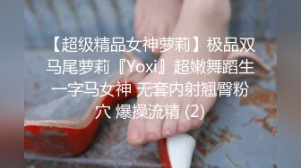 【超级精品女神萝莉】极品双马尾萝莉『Yoxi』超嫩舞蹈生一字马女神 无套内射翘臀粉穴 爆操流精 (2)