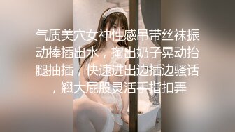 气质美穴女神性感吊带丝袜振动棒插出水，掏出奶子晃动抬腿抽插，快速进出边插边骚话，翘大屁股灵活手指扣弄