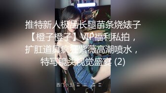 推特新人极品长腿苗条烧婊子【橙子橙子】VIP福利私拍，扩肛道具疯狂紫薇高潮喷水，特写镜头视觉盛宴 (2)